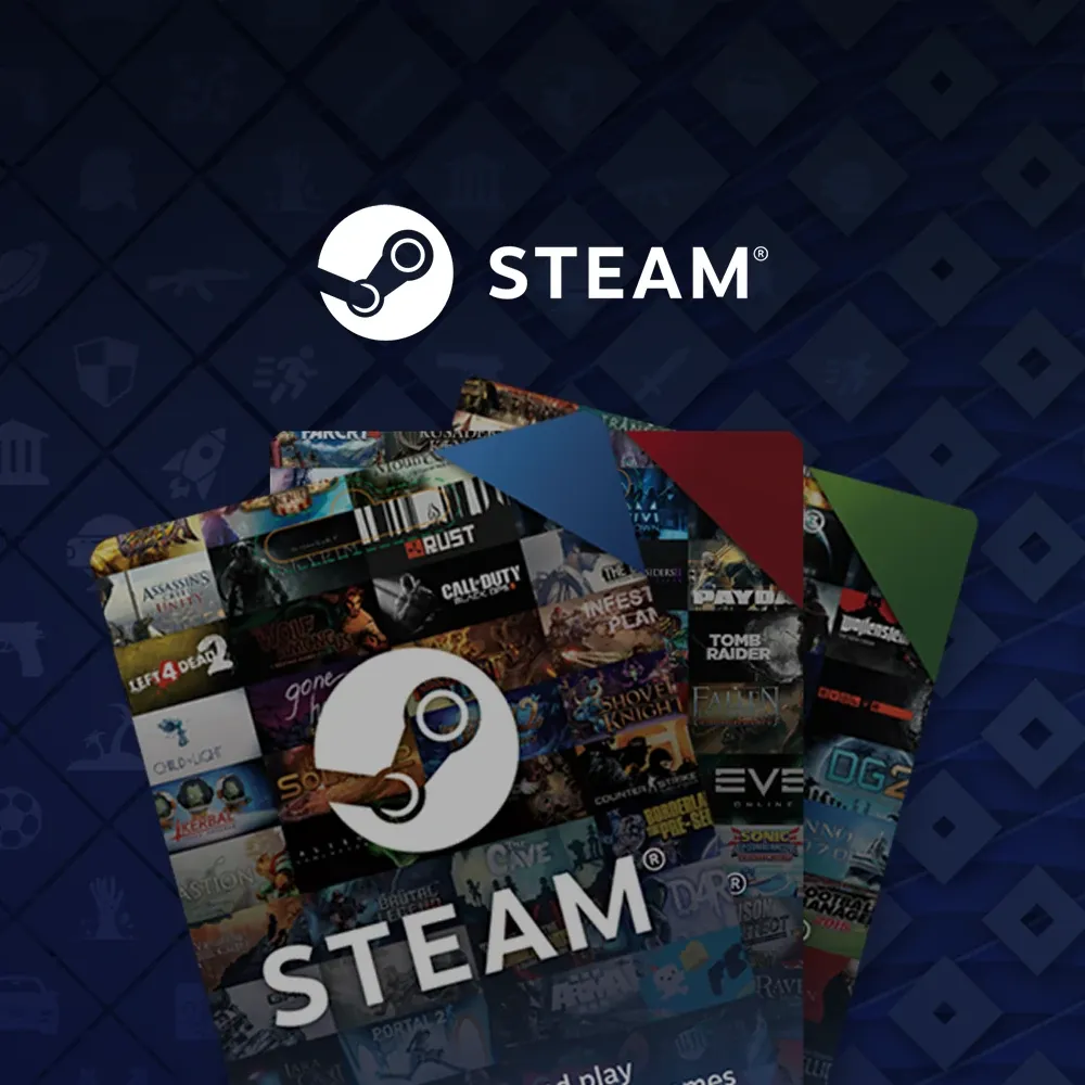 logo Steam Wallet Voucher - IDR